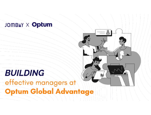 Building effective managers at Optum Global Advantage