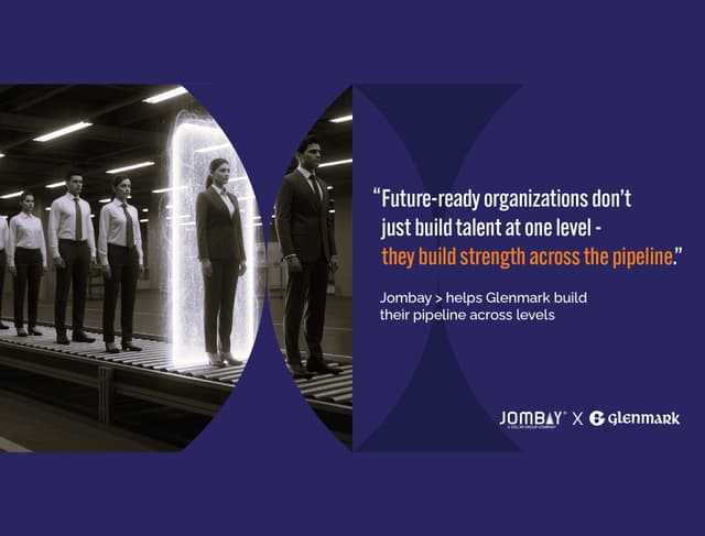 Jombay > helps Glenmark build their pipeline across levels