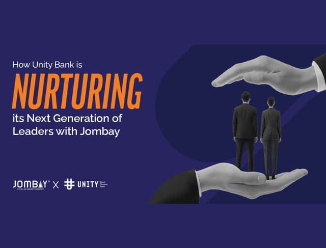 How Unity Bank is nurturing its next generation of leaders with Jombay